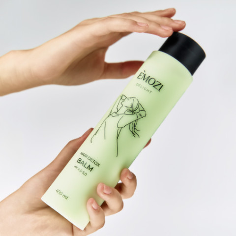 Бальзам для волос склонных к жирности EMOZI Delight HAIR DETOX BALM, pH 4,5-5,0