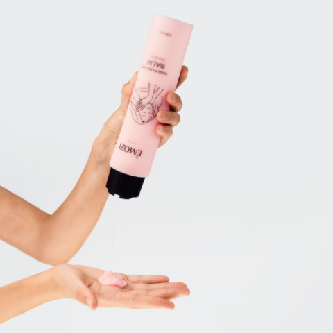 Бальзам для ослабленных и тонких волос EMOZI Love HAIR PUSH UP BALM, pH 4,0-4,5