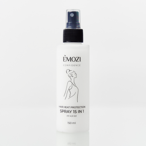 Спрей-термозащита 15 в 1 EMOZI Confidence HAIR HEAT PROTECTION SPRAY