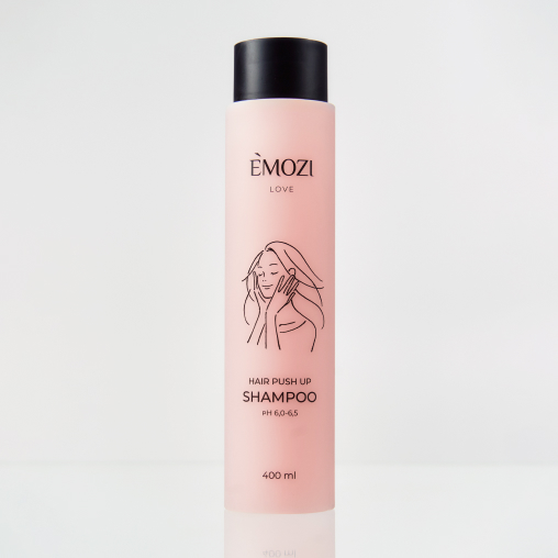 Шампунь для ослабленных и тонких волос EMOZI Love HAIR PUSH UP SHAMPOO, pH 6,0-6,5