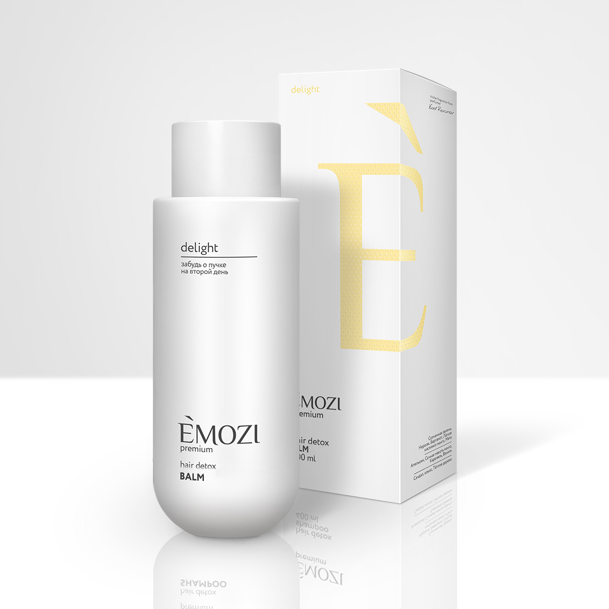 Бальзам для волос склонных к жирности EMOZI Delight HAIR DETOX BALM