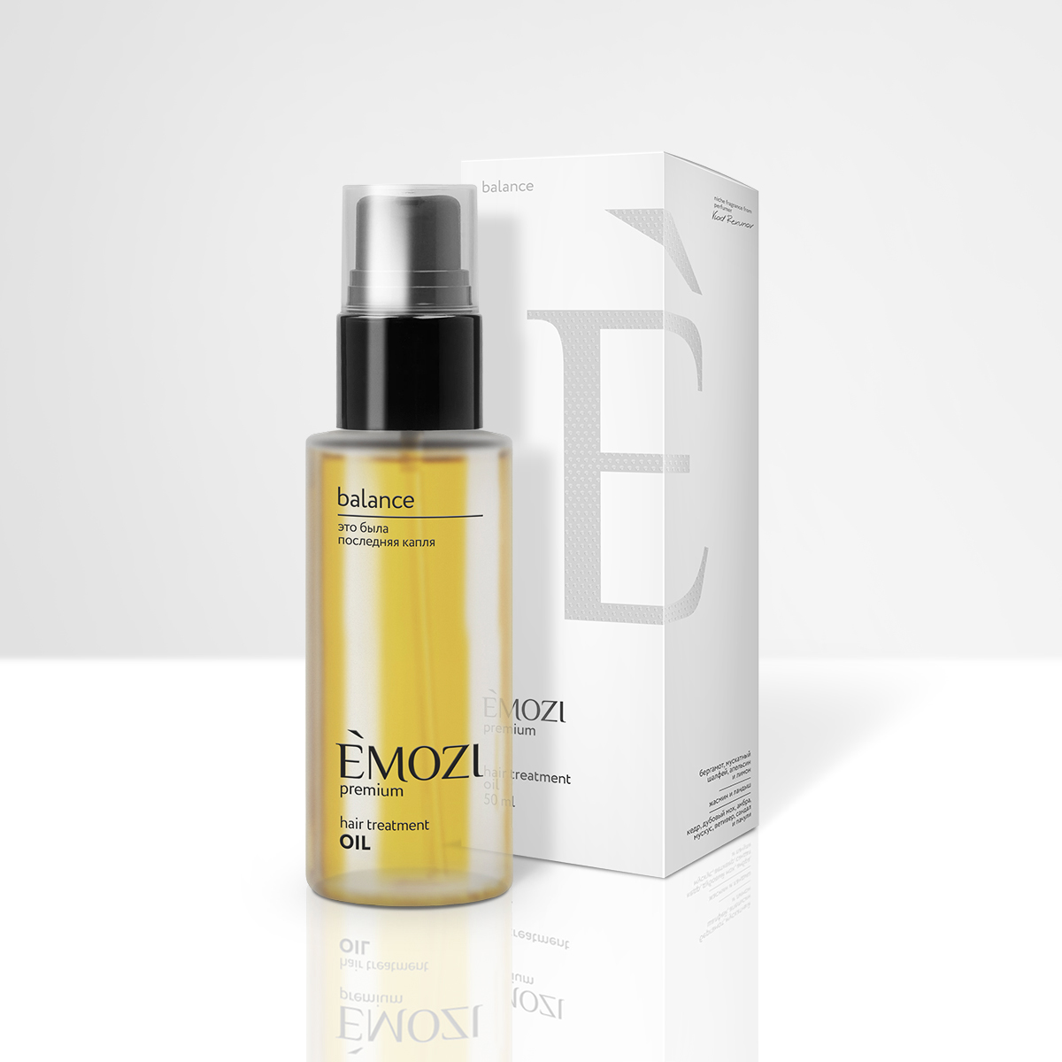 Масло для волос EMOZI Balance HAIR TREATMENT OIL