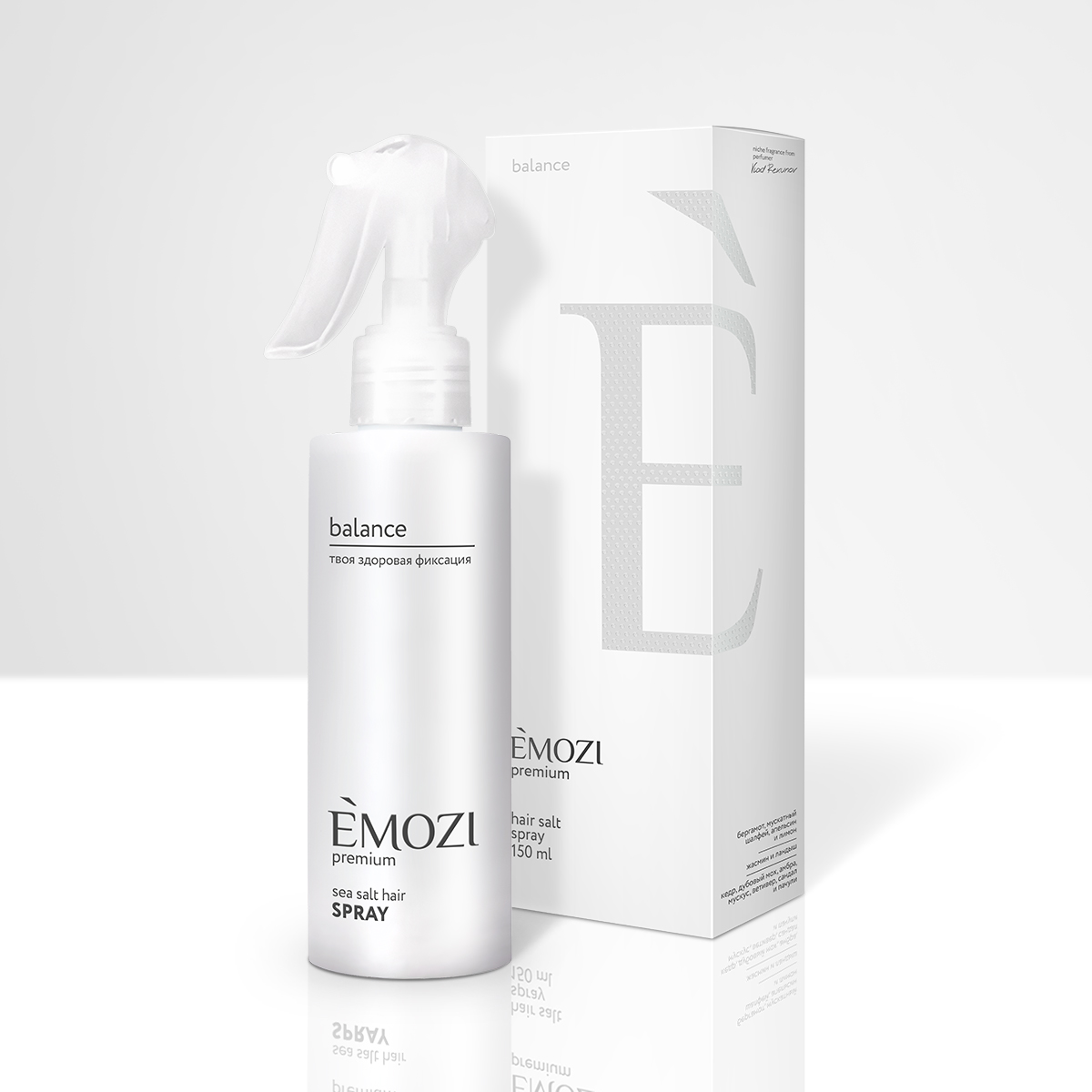 Текстурирующий солевой спрей EMOZI Balance HAIR SALT SPRAY
