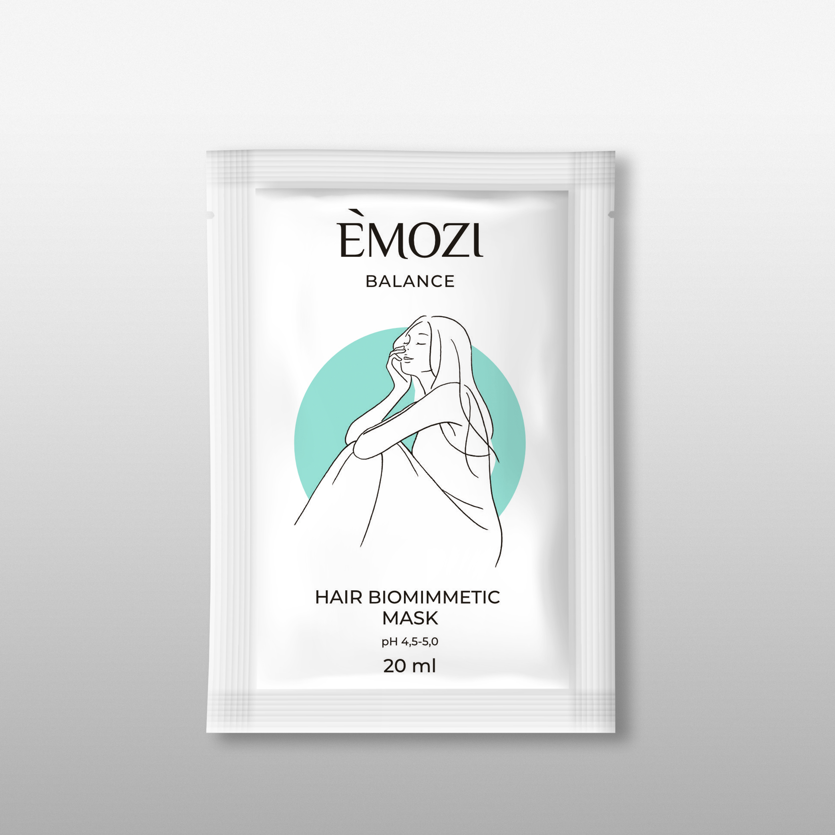 Маска для волос EMOZI Balance HAIR BIOMIMMETIC MASK, pH 4,5-5,0